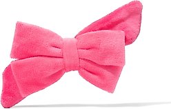 Pink Papyrus Babe Bow Dog Collar Accessory, Valentina