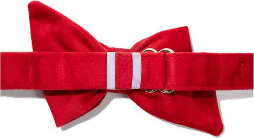 Show full view: Pink Papyrus Babe Bow Dog Collar Accessory, Blaze slide 2 of 4