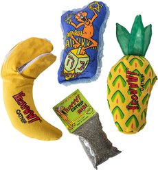 Yeowww! Dreidel Krinkle Gift Bundle Cat Plush Toy with Catnip