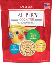 Lafeber Premium Pellets Cockatiel Food, 2-oz bag