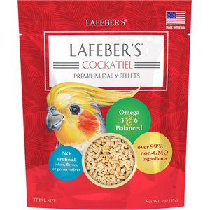Lafeber Premium Pellets Cockatiel Food, 2-oz bag