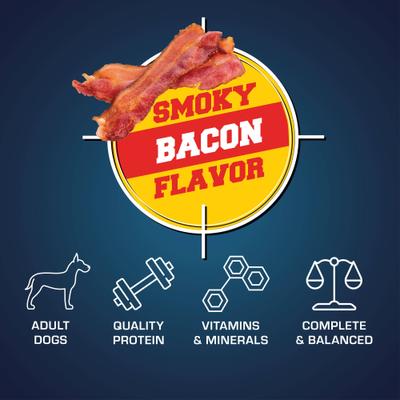 Show full view: SPORTMiX Essentials Adult Bacon Flavor Dry Dog Food, 40-lb bag slide 4 of 7