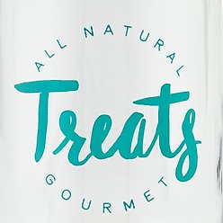 10 Strawberry Street Bandit Dog Treat Jar, Clear, Medium slide 2 of 3