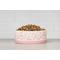 Show in main carousel: 10 Strawberry Street Bone & Paw Banded Dog Bowl, Set of 2, White/Pink, Large slide 4 of 5
