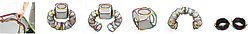 Etna Outdoor 2-in-1 Cat Tunnel & Play Tent, Rainbow, 44-in long slide 2 of 4