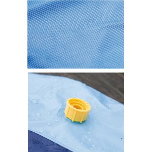 Etna Dog Splash Pad Sprinkler, Blue, 51-in