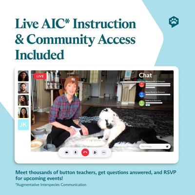 Show full view: FluentPet Speak Up Try It Kit Dog Toy, Neutral slide 5 of 6