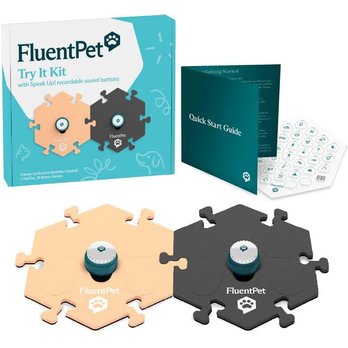 おもちゃ FluentPet Amazon.com: FluentPet Tester Kit - Set of 2 Dog Talking