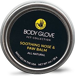 Body Glove Pet Soothing Nose & Paw Balm, 1-oz tin