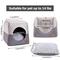 Show in main carousel: Ownpets 3-in-1 Foldable Cat Cave Bed, Grey slide 8 of 10