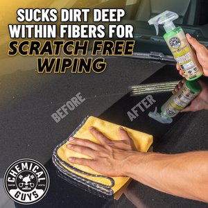 Chemical Guys Professional Grade Microfiber Towels, Gold, 12 count