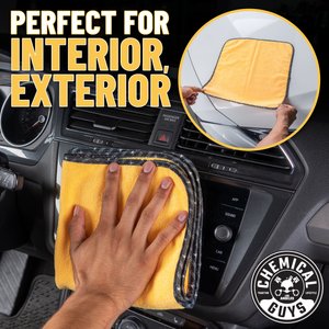 Chemical Guys Professional Grade Microfiber Towels, Gold, 12 count