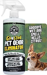 Chemical Guys Ghosted Fresh Citrus Scent Pet Odor Eliminator, 32-fl oz bottle