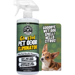 Chemical Guys Ghosted Fresh Citrus Scent Pet Odor Eliminator, 32-fl oz bottle