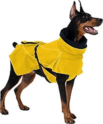 Pebot Uniforce Dog & Cat Premium Waterproof Raincoat, Yellow, Size 26
