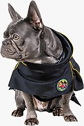 Pebot Uniforce Dog & Cat Premium Waterproof Raincoat, Black, Size 10