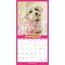Show in main carousel: Puppies in Pink 2026 Square Flap Wall Calendar slide 4 of 4