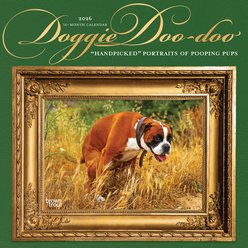 Doggie Doo Doo 2026 Square Flap Wall Calendar