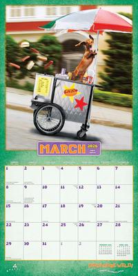 Show full view: Avanti Dogs Gone Wild 2026 Square Flap Wall Calendar slide 3 of 4