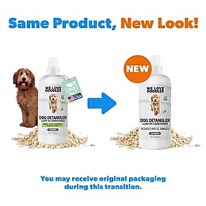 We Love Doodles Hypoallergenic Unscented Dog Detangler Spray, 16-fl oz bottle