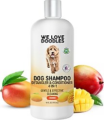 We Love Doodles 4-in-1 Dog Shampoo, Mango Scent, 16-fl oz bottle