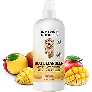 We Love Doodles Dog Detangler Spray, Mango Scent, 16-fl oz bottle