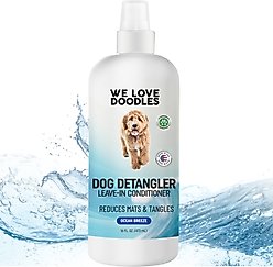 We Love Doodles Dog Detangler Spray Ocean Breeze Scent, 16-fl oz bottle