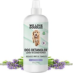 We Love Doodles Dog Detangler Spray Lavender Scent, 16-fl oz bottle