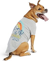 GF Pet Graphic Dog T-Shirt, Grey, XXX-Large