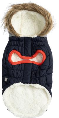Show full view: GF Pet Winter Sailor Dog Parka, Navy, Medium slide 4 of 8