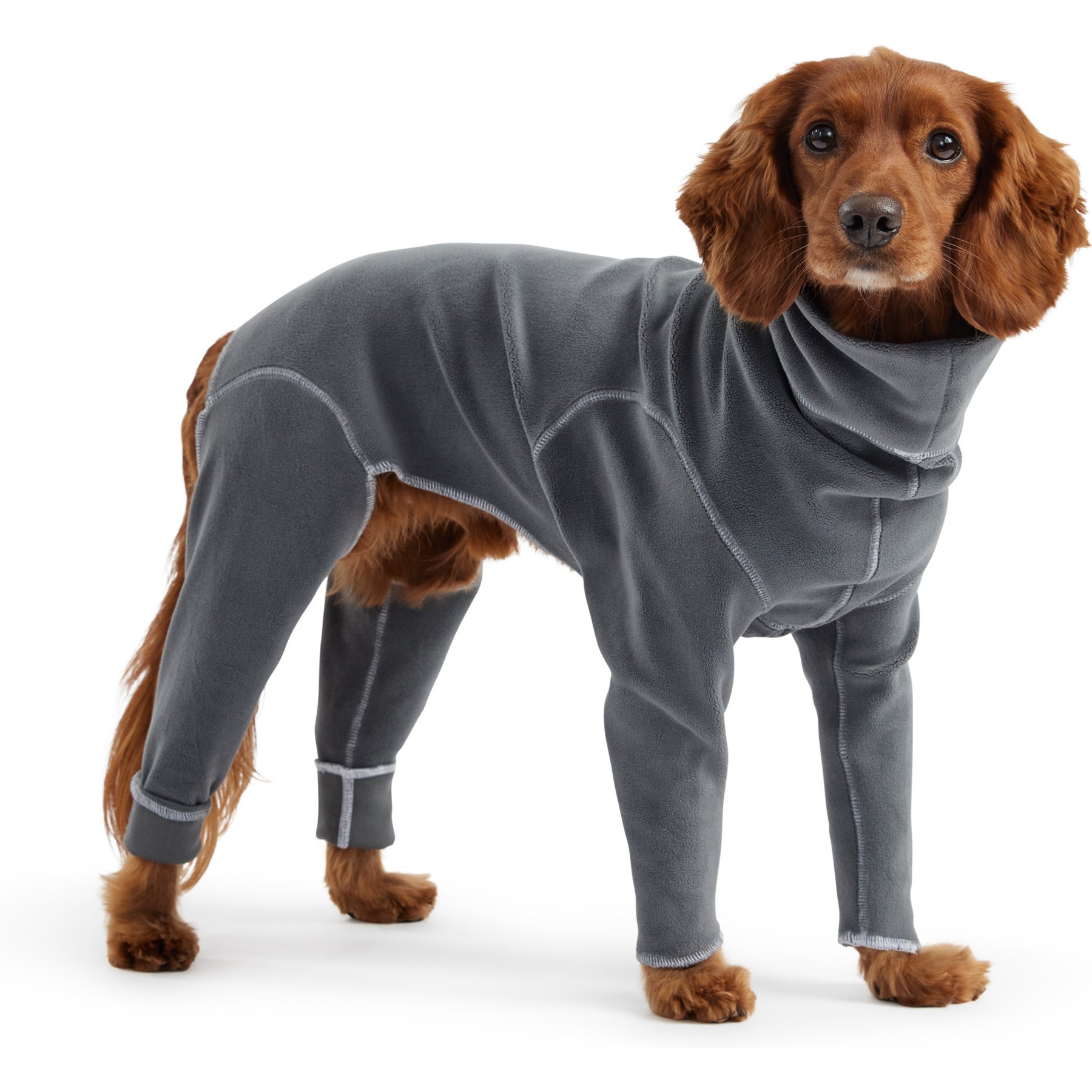 GF Pet Gondola Onesie Dog Sweater, Charcoal, Large