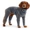 Show in main carousel: GF Pet Gondola Onesie Dog Sweater, Charcoal, X-Small slide 1 of 10