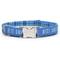 Show in main carousel: Zaley Designs Best Dog Ever Cotton Dog Collar, Blue, Small: 10 to 14-in neck, 3/4-in wide slide 2 of 5