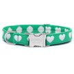 Zaley Designs Pacific Summer Stripe Cotton Dog Collar
