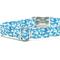 Show in main carousel: Zaley Designs Sharks Cotton Dog Collar, Blue, Medium: 13 to 20-in neck, 1-in wide slide 2 of 4
