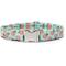 Show in main carousel: Zaley Designs Mint Peaches Cotton Dog Collar, X-Small: 8 to 12-in neck, 5/8-in wide slide 1 of 3