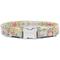 Show in main carousel: Zaley Designs Garden Floral Cotton Dog Collar, X-Small: 8 to 12-in neck, 5/8-in wide slide 1 of 5