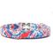 Show in main carousel: Zaley Designs Tie-Dye Cotton Dog Collar, Red, White & Blue, Large: 15 to 25-in neck, 1-in wide slide 2 of 4