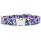 Show in main carousel: Zaley Designs Purple Starfish Cotton Dog Collar, Large: 15 to 25-in neck, 1-in wide slide 1 of 6