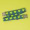 Show in main carousel: Zaley Designs Tennis Ball Hearts Cotton Dog Collar, Large: 15 to 25-in neck, 1-in wide slide 4 of 5