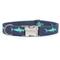 Show in main carousel: Zaley Designs Hammerhead Sharks Cotton Dog Collar, X-Small: 8 to 12-in neck, 5/8-in wide slide 1 of 4