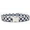 Show in main carousel: Zaley Designs Checkered Cotton Dog Collar, Black & White, X-Small: 8 to 12-in neck, 5/8-in wide slide 1 of 6
