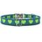 Show in main carousel: Zaley Designs Tennis Ball Hearts Cotton Dog Collar, Large: 15 to 25-in neck, 1-in wide slide 2 of 5