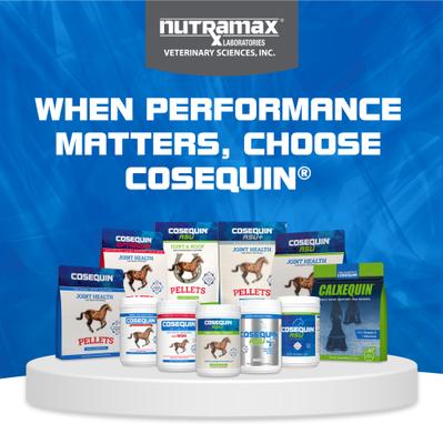 Show full view: Nutramax Cosequin ASU Plus with Glucosamine, Chondroitin, MSM, ASU, ALA, & Hyaluronic Acid Pellets Joint Health Supplement for Horses, 1050-g slide 7 of 9