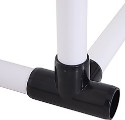 PawHut Adjustable Weave Poles Dog Agility Training Obstacle Set slide 2 of 9