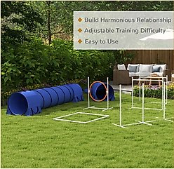 PawHut 7 Piece Dog Agility Training Equipment Set slide 2 of 9