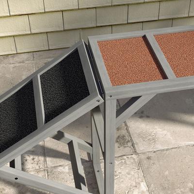 Show full view: PawHut Playground Ramp with Safety Bar Dog Agility Equipment slide 10 of 10