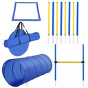 PawHut 4 Piece Backyard Dog Agility Training Course