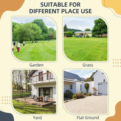 Show full view: PawHut Weave Poles Dog Agility Training Equipment slide 6 of 9