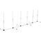 Show in main carousel: PawHut Adjustable Weave Poles Dog Agility Training Obstacle Set slide 1 of 9